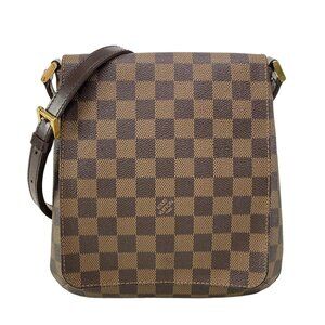 LOUIS VUITTON Musette Salsa (long strap) Ebene Damier - 733-071325